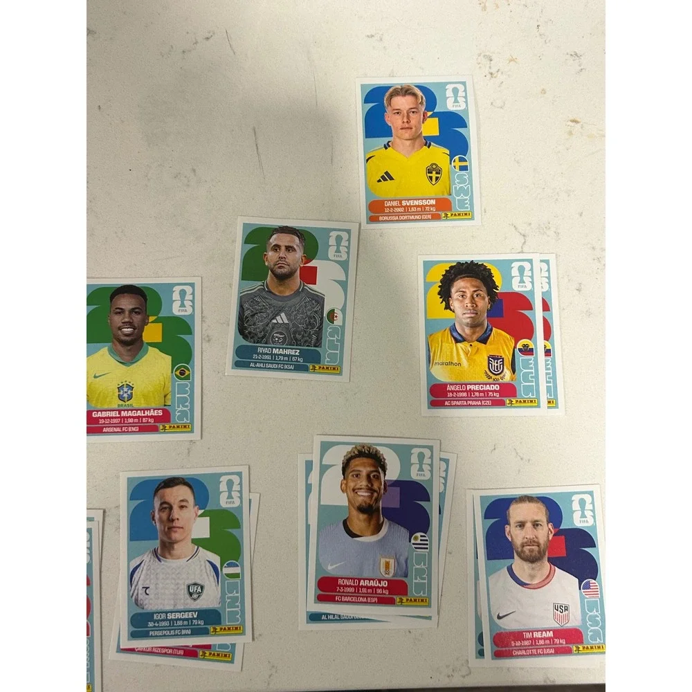 Panini FIFA World Cup 2026 Sticker Lot 182 with some Holographic